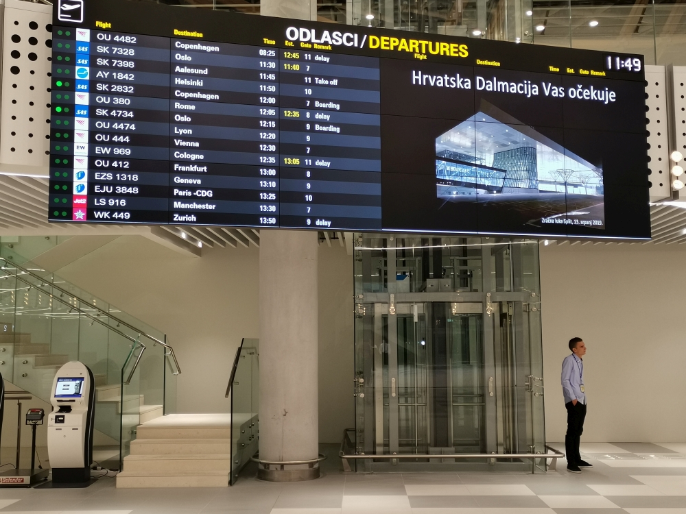 Split Airport (SPU) opens up new terminal